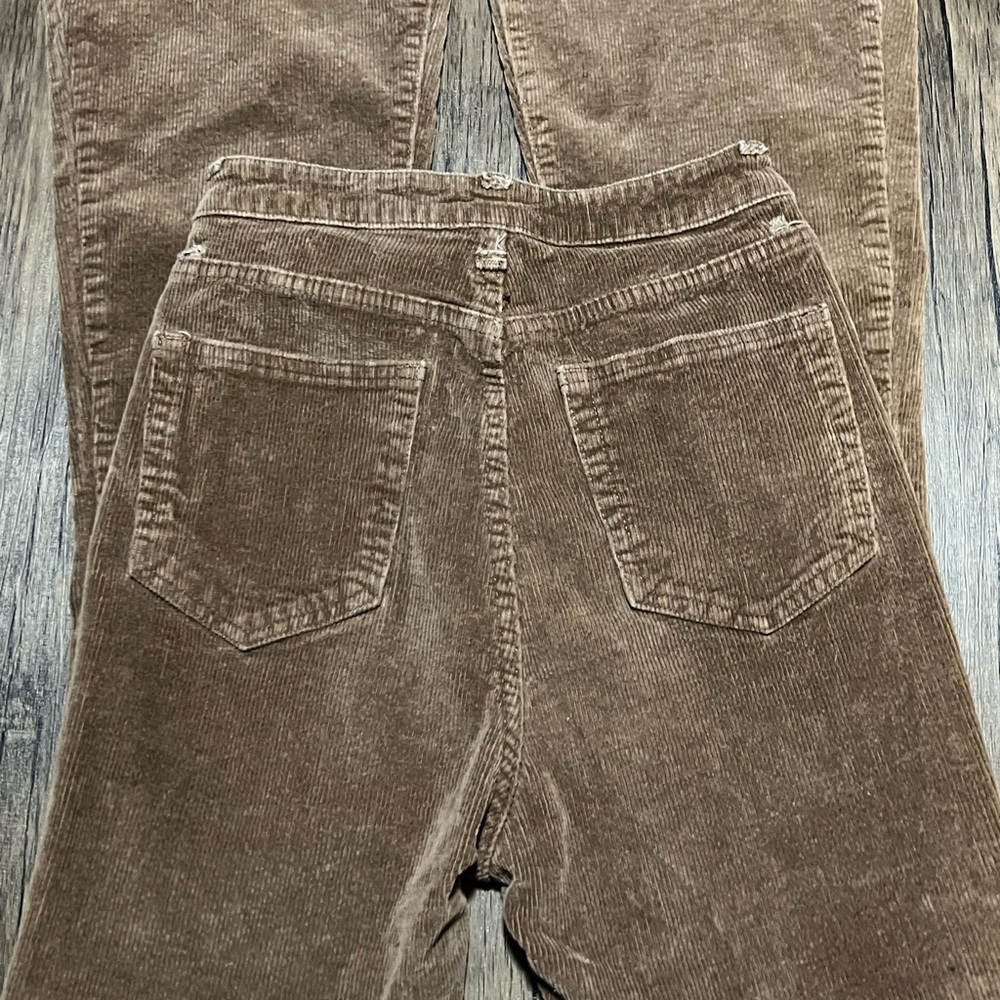 NWOT SHEIN BAE High Waist Flare Leg Corduroy Pants XS - Picture 7 of 8
